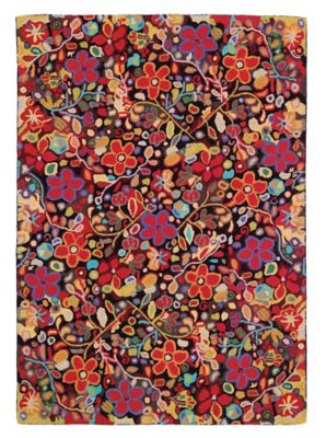 Wendy’s Garden Rug Hand Hooked Rugs Company C